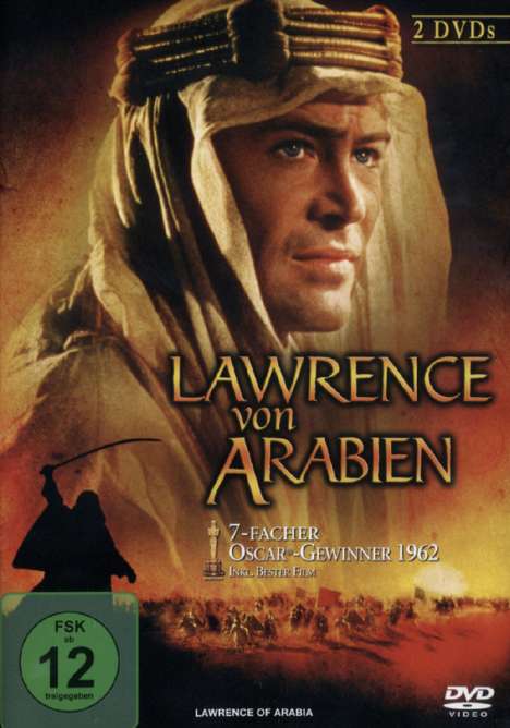 Lawrence von Arabien (Special Edition), 2 DVDs