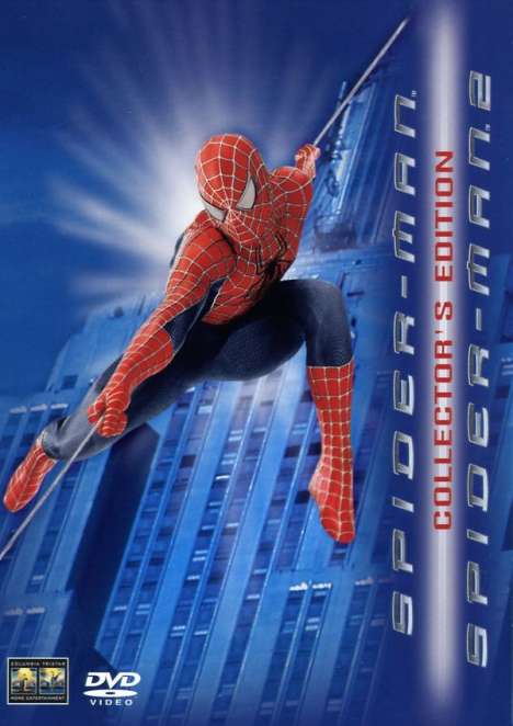Spider-Man 1 &amp; 2 (Collector's Edition), 4 DVDs