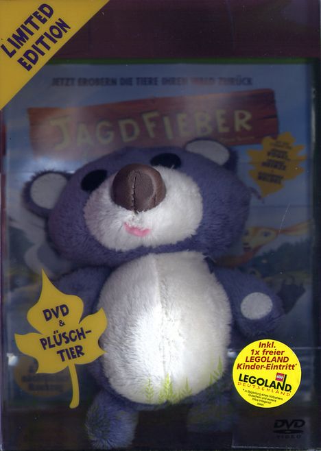 Jagdfieber (mit Mr.Dinkleman-Plüschtier), DVD