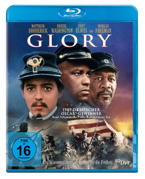 Glory (Blu-ray), Blu-ray Disc