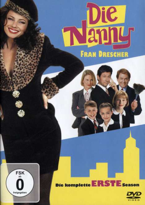Die Nanny Staffel 1, 3 DVDs
