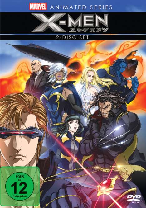 X-Men (Komplette Serie), 2 DVDs