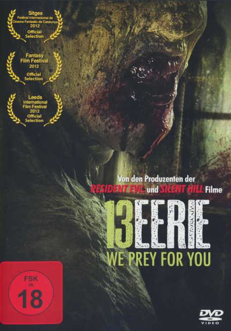 13 Eerie, DVD