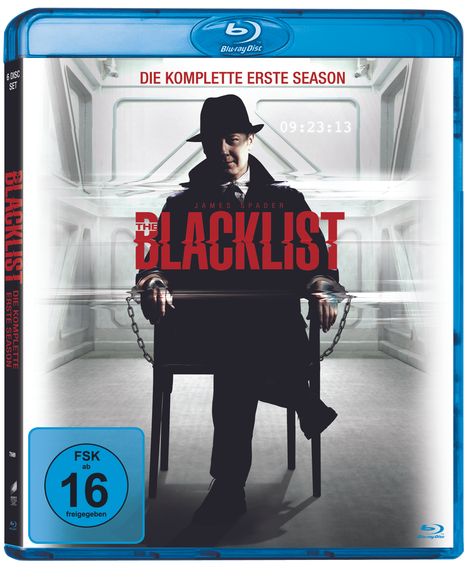 The Blacklist Staffel 1 (Blu-ray), 6 Blu-ray Discs