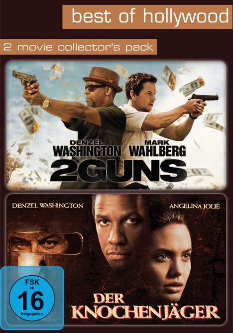 2 Guns / Der Knochenjäger, 2 DVDs