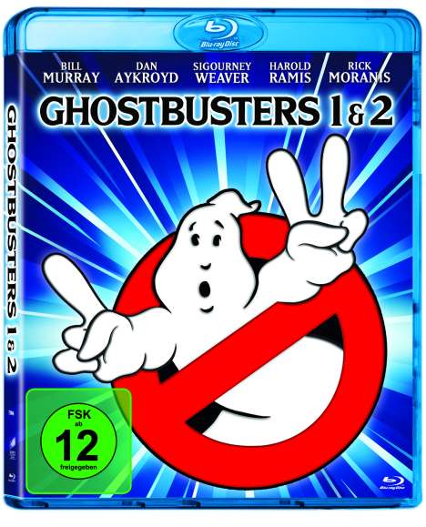 Ghostbusters 1 &amp; 2 (Blu-ray), 2 Blu-ray Discs