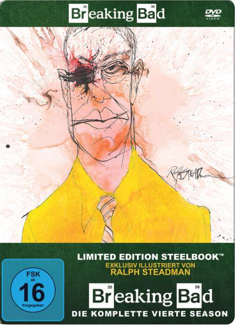 Breaking Bad Season 4 (Steelbook), 4 DVDs