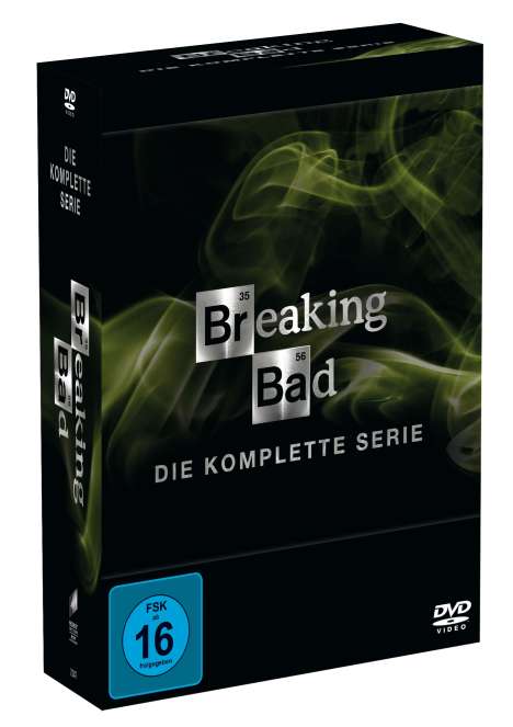 Breaking Bad (Komplette Serie), 20 DVDs