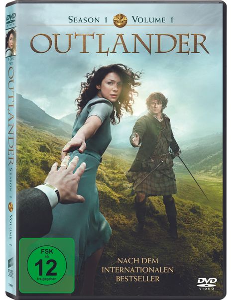 Outlander Season 1 Vol. 1, 3 DVDs
