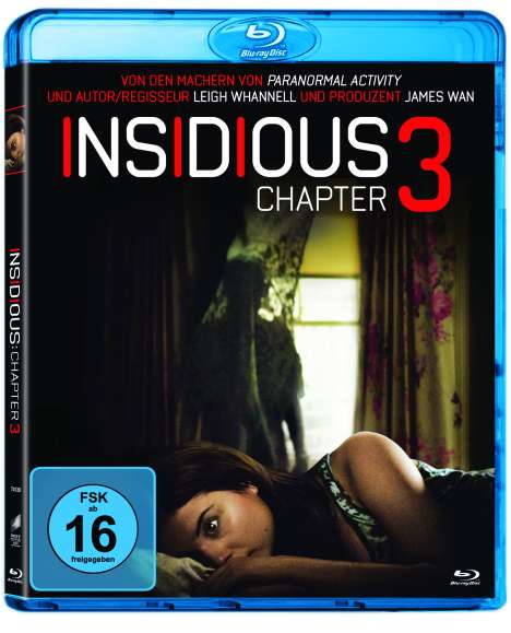 Insidious: Chapter 3 (Blu-ray), Blu-ray Disc