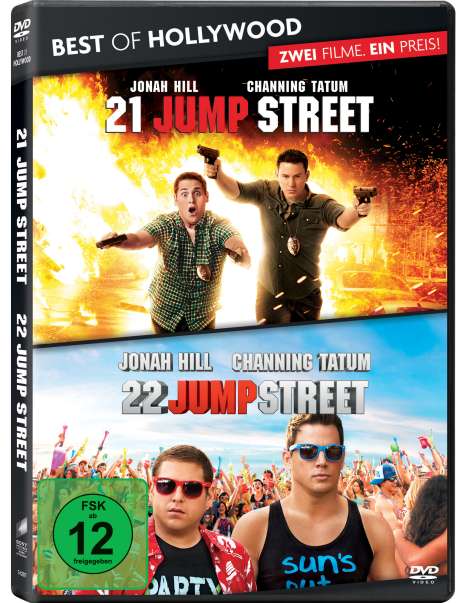 21 Jump Street / 22 Jump Street, 2 DVDs