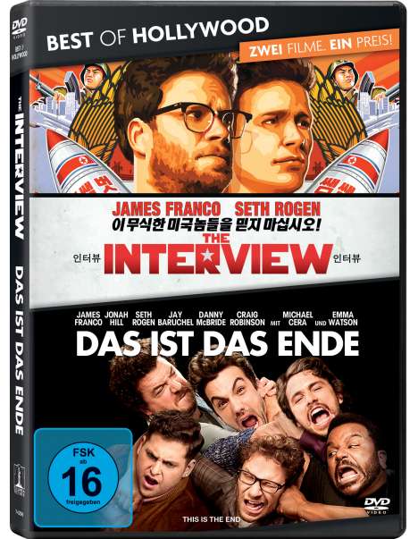 The Interview / Das ist das Ende, 2 DVDs