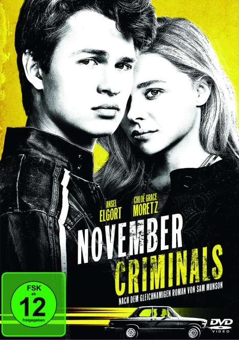 November Criminals, DVD