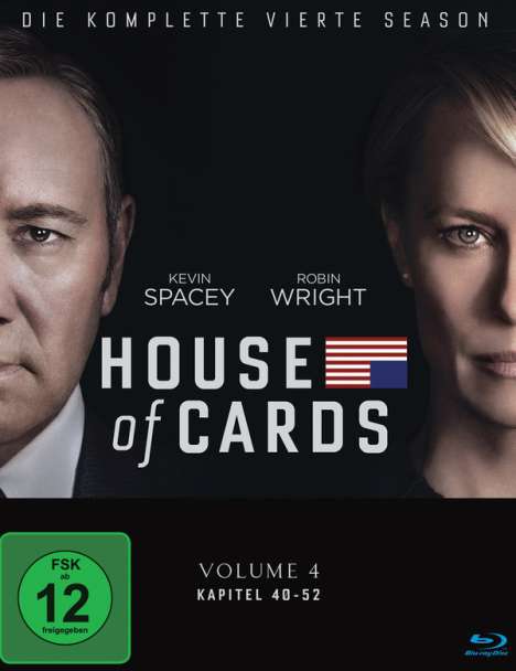 House Of Cards Season 4 (Blu-ray), 4 Blu-ray Discs