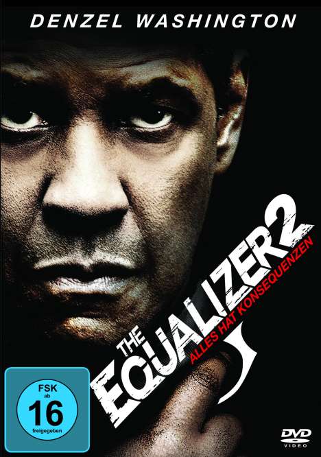 The Equalizer 2, DVD