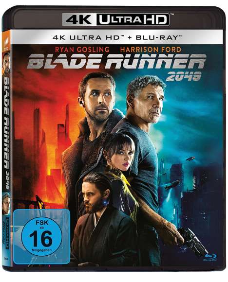 Blade Runner 2049 (Ultra HD Blu-ray &amp; Blu-ray), 1 Ultra HD Blu-ray und 1 Blu-ray Disc