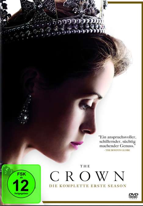 The Crown Staffel 1, 4 DVDs