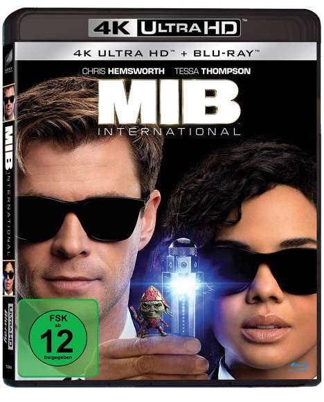Men in Black: International (Ultra HD Blu-ray &amp; Blu-ray), 1 Ultra HD Blu-ray und 1 Blu-ray Disc