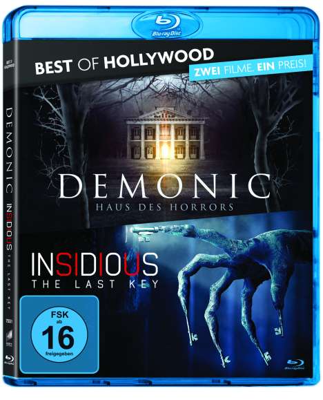 Demonic / Insidious The Last Key (Blu-ray), 2 Blu-ray Discs