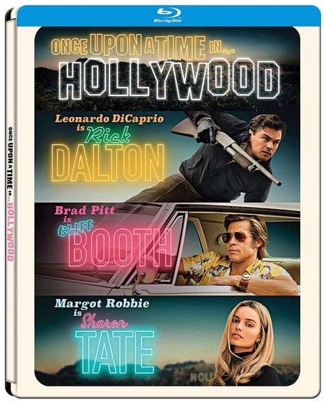 Once upon a time in... Hollywood (Blu-ray im Steelbook), Blu-ray Disc