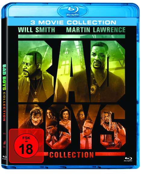 Bad Boys 1-3 Collection (Blu-ray), 3 Blu-ray Discs
