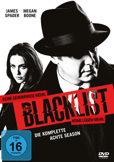 The Blacklist Staffel 8, 5 DVDs