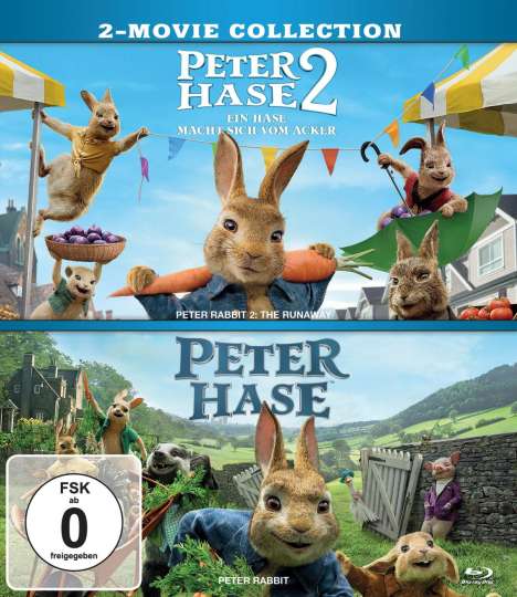 Peter Hase 1 &amp; 2 (Blu-ray), 2 Blu-ray Discs