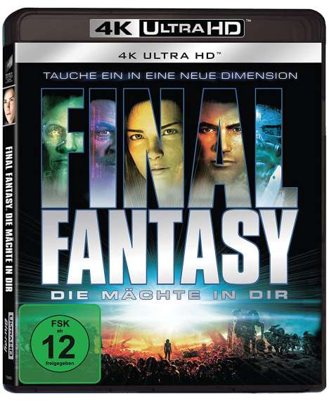 Final Fantasy - Die Mächte in dir (Ultra HD Blu-ray), Ultra HD Blu-ray