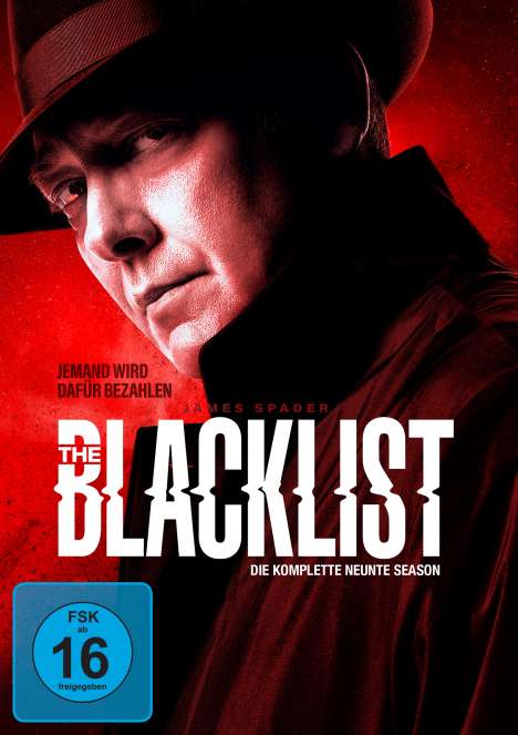 The Blacklist Staffel 9, 5 DVDs