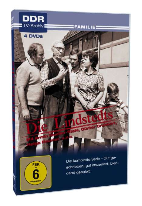 Die Lindstedts (Komplette Serie), 3 DVDs