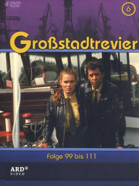 Großstadtrevier Box 6 (Staffel 11), 4 DVDs
