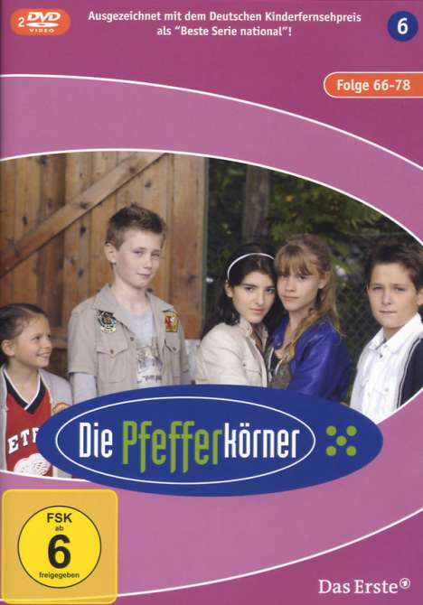 Die Pfefferkörner Staffel 6, 2 DVDs