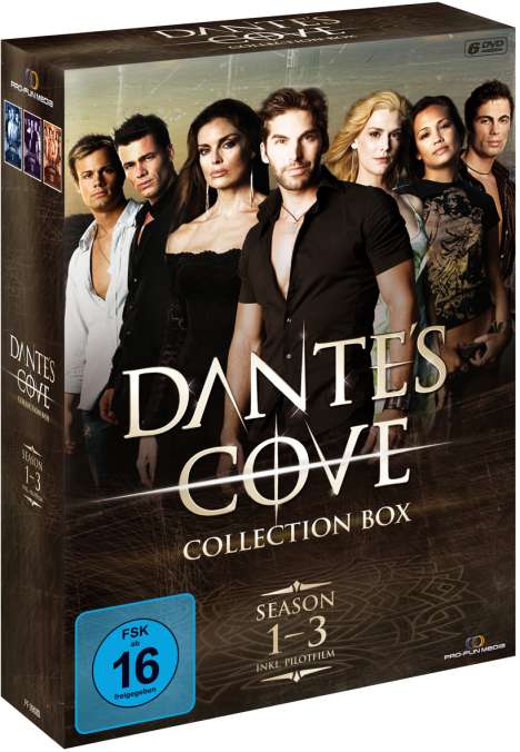 Dante's Cove Season 1-3 (OmU), 6 DVDs