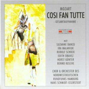 Wolfgang Amadeus Mozart (1756-1791): Cosi fan tutte (in deutscher Sprache), 2 CDs