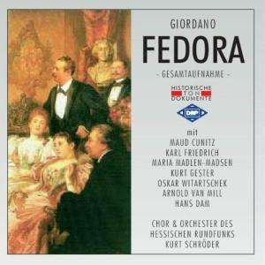 Umberto Giordano (1867-1948): Fedora (in dt.Spr.), 2 CDs