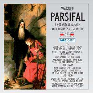 Richard Wagner (1813-1883): Parsifal (4 Gesamtaufnahmen in MP3-Format), 2 MP3-CDs
