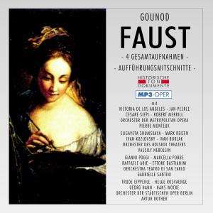 Charles Gounod (1818-1893): Faust ("Margarethe") - (4 Gesamtaufnahmen im MP 3-Format), 2 MP3-CDs