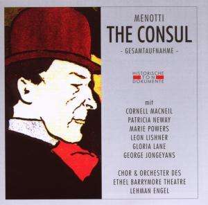 Gian-Carlo Menotti (1911-2007): The Consul, 2 CDs