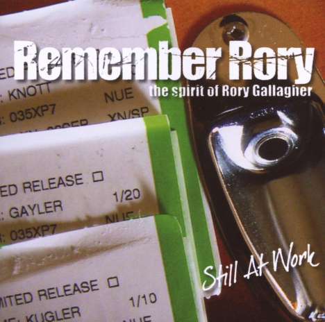 Remember Rory: Still At Work - Spirit Of Rory..., CD