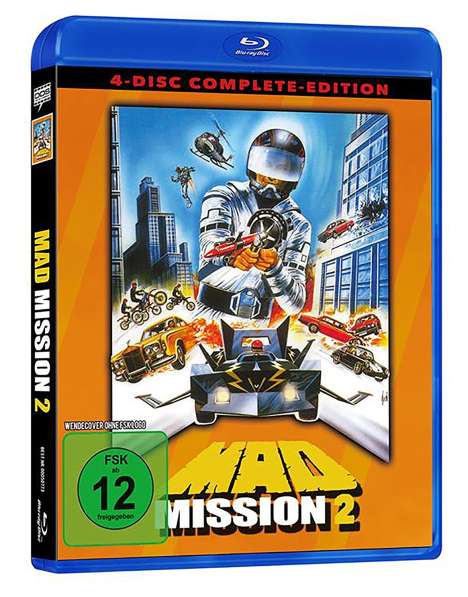 Mad Mission 2 (Blu-ray &amp; DVD), 2 Blu-ray Discs und 2 DVDs