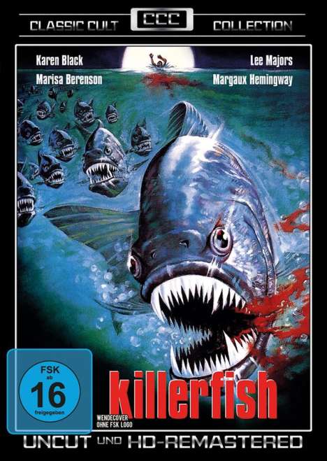 Killerfish, DVD