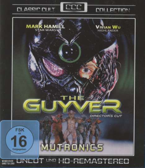 The Guyver - Mutronics (Blu-ray), Blu-ray Disc