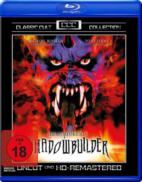 Shadowbuilder (Blu-ray), Blu-ray Disc