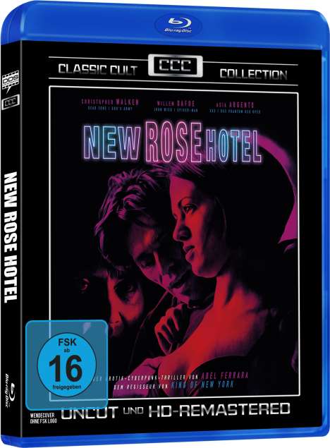 New Rose Hotel (Blu-ray), Blu-ray Disc
