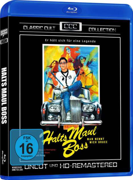 Halts Maul Boss - Man nennt mich Bruce (Blu-ray), Blu-ray Disc