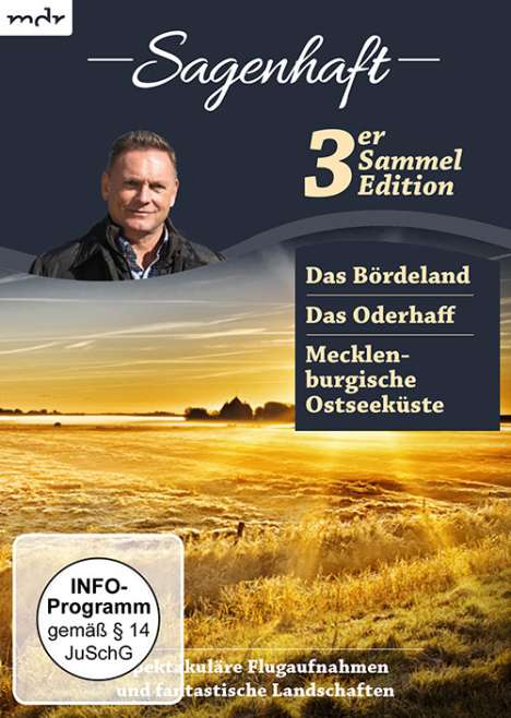 Das Oderhaff / Das Bördeland / Mecklenburgische Ostseeküste, 3 DVDs
