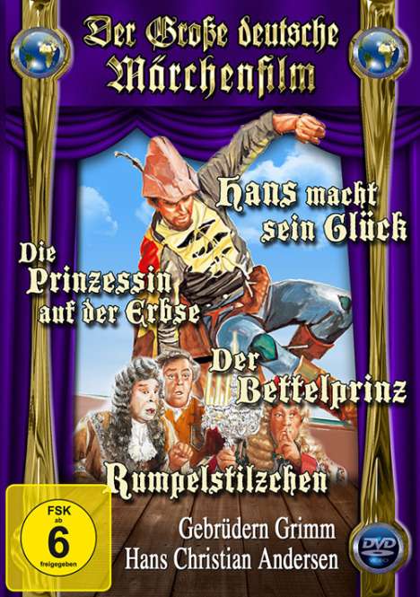 Der große deutsche Märchenfilm, 4 DVDs