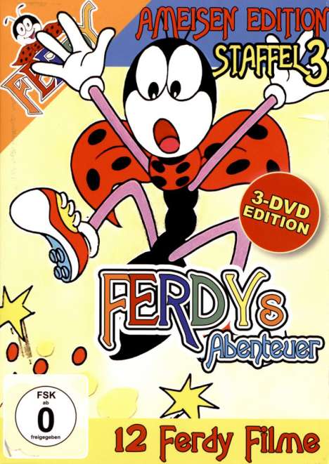 Ferdy's Abenteuer Staffel 3, 3 DVDs