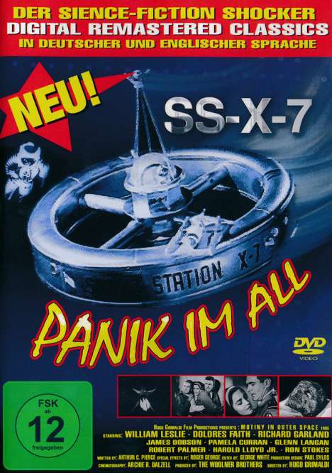 SS-X-7 Panik im All, DVD