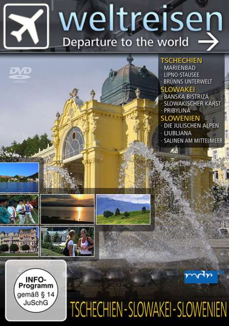 Weltreisen - Tschechien / Slowakei / Slowenien, DVD